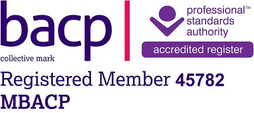 BACP Logo with registration number 45782